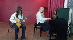 Паевская Виктория - русская нар.песня "Уж как во поле калинушка стоит", А.Спадавеккиа "Добрый жук"