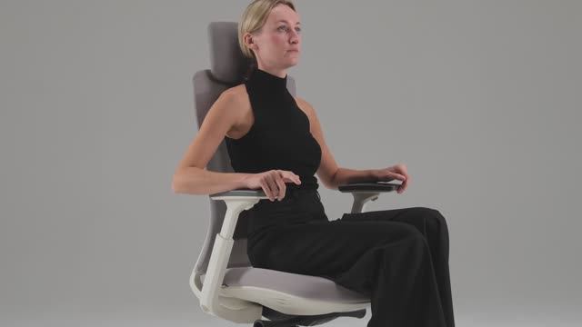 Обзор офисного кресла Осло (Oslo) 🌬️ | Синхромеханизм, слайдер и 3Д подлокотники