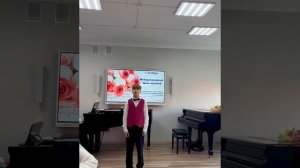 Усков Роман, 12 лет. Лауреат всех конкурсов в номинации академическое пение. г. Зеленоградск