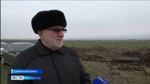 Аварийные бригады ликвидировали крупную аварию на одном из участков магистрального водопровода «Сунж