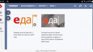 История логотипов кулинарных телеканалов России, Украины и Казахстана