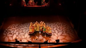 Н. Жиганов "Алтынчач". Сцена в лесу. Хор Оперной студии Казанской консерватории, солистка Э. Сафина