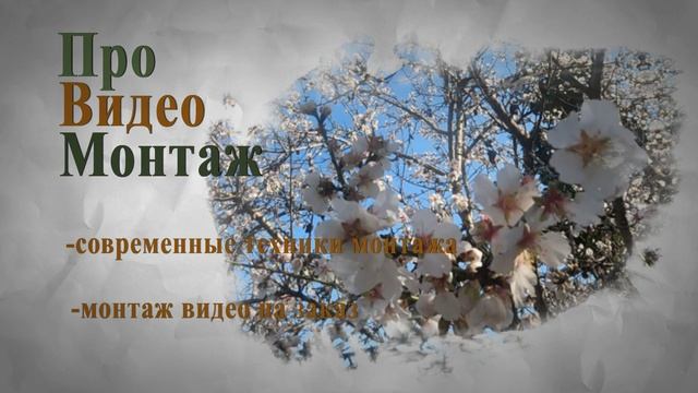 Презентация себя как видеомонтажера