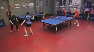 отбор Мухаметов/Васильев (1051) - Нельсон/Монаенкова (1195) 15.03 Парный турнир настольный теннис