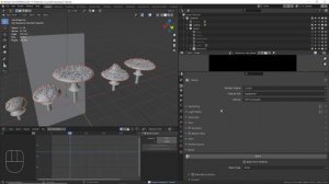3.9_Blender Избушка ► Заявочный план. Ассеты грибы, ч.3