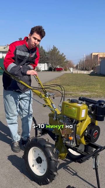 СДЕЛАЙ ЭТО ПОСЛЕ ПОКУПКИ ДИЗЕЛЬНОГО МОТОБЛОКА #мотоблок #техника #дизель #садоваятехника