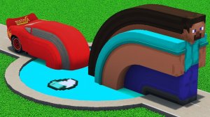 Мультики про машинки для детей. Краш тесты ярких машин майнкрафта. Мультики машинки малышам