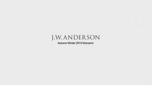 Показ женской коллекции J.W. Anderson осень-зима 2016-2017