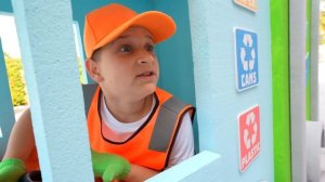 Рома учит, почему нельзя мусорить! Приключения Мусорны