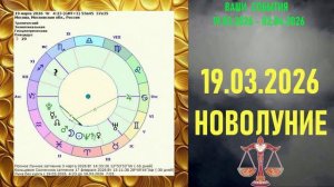 ВЕСЫ: "СОБЫТИЯ от НОВОЛУНИЯ с 19 МАРТА по 2 АПРЕЛЯ 2026 года"!!!