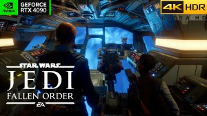 Заброшенная мастерская [Планета Богано] - Star Wars Jedi: Fallen Order [4K, HDR] RTX-4090