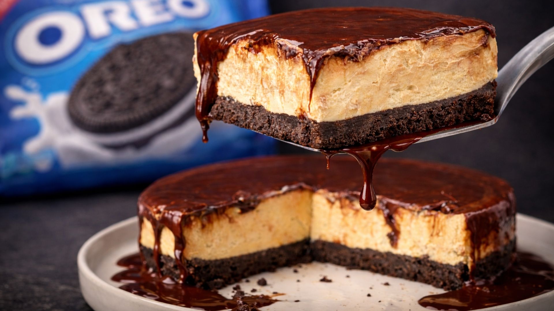 Если есть Oreo и арахисовая паста — попробуй этот чизкейк