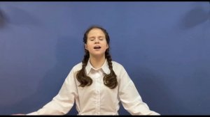 Карпухина Евдокия, 13 лет, Р. Казакова "Улыбка", декабрь 2025