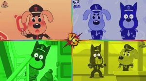 МУЗЫКАЛЬНЫЙ БАТТЛ и ВЕСЕЛЫЕ ГЕРОИ 🎧 Смешные МУЛЬТИКИ для детей ✨🚀