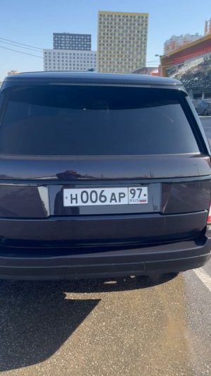 Осмотр авто range rover 2014