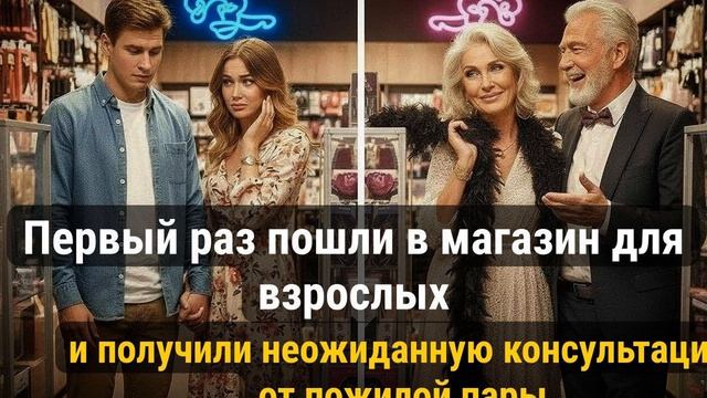 Истории из жизни \ Первый раз пошли с женой в магазин для взрослых и получили неожиданную…