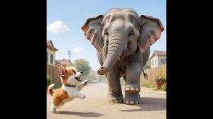 Слон и моська аудио басня для детей