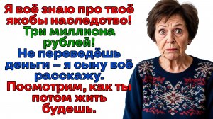 Свекровь обвинила меня в измене! Оставила ее и сынка-дурачка в мечтах!| Женские истории|Аудиорассказ