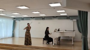 Быкова Екатерина (13 лет), 7 класс ДШИ №1 г. Ельца, Концерт "Лето", 2 и 3 части