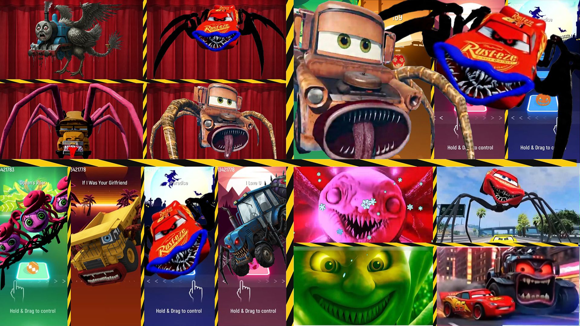 Monsters COFFIN DANCE & TILES HOP Comp. Ep. 41