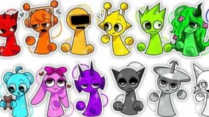 Ищу всех персонажей спрунки 1 фаза.