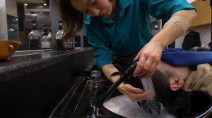 ASMR💈I’m relaxed by barber Okada’s ultimate full course｜haircut · scalpCleansing · massage · shavin