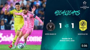 Интер Майами - Нэшвил. Обзор матча
