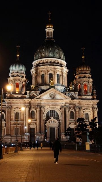 Ночная красота собора #собор #ночь #архитектура