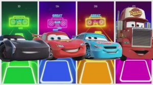 Битва суперкаров в Тайлис Хоп! 🆚 Джексон Шторм, Молния Маквин, Кэл Уэзерс против Трейлера Мака 🎶