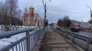 Прогулка по Архангельску. Соломбала. Кедрова. Никольский. Валявкина. Кузнечевский мост. 19.03.2026