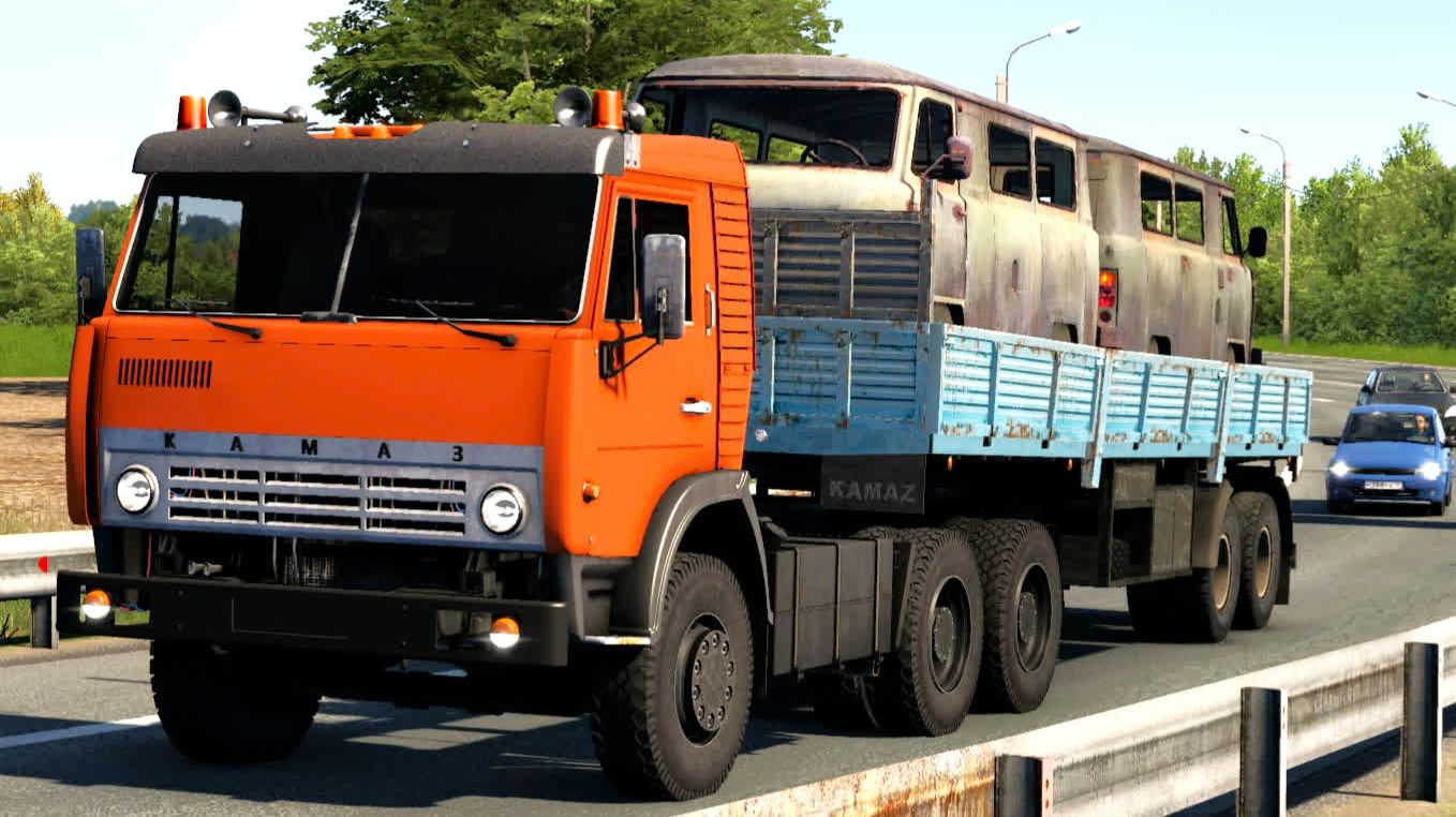 587 / ЕTS2 1.57 / КАМАЗ 5410 / На Юг!