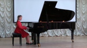Мельникова Мария. 10 лет. Дж. Грациоли Соната, соль-мажор.
