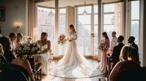 Свадьбу скромно провели, веселились как могли на квартире инженера, гости рано все ушли