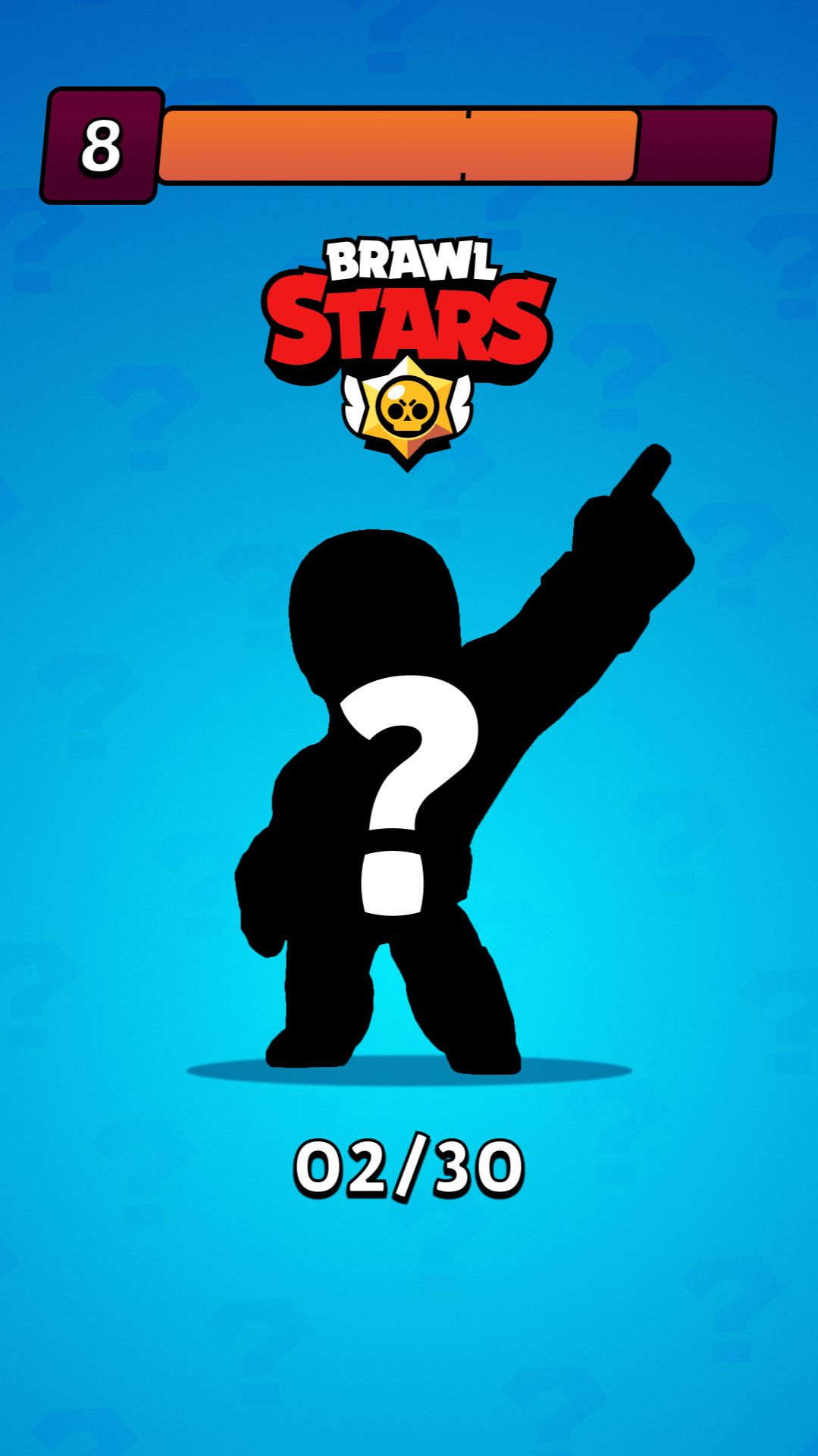 02/30. Угадай по силуэту персонажа из игры Brawl Stars за 10 секунд