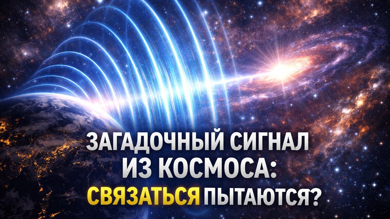 Странные сигналы из космоса: мы уже получили сообщение… но не поняли его?
