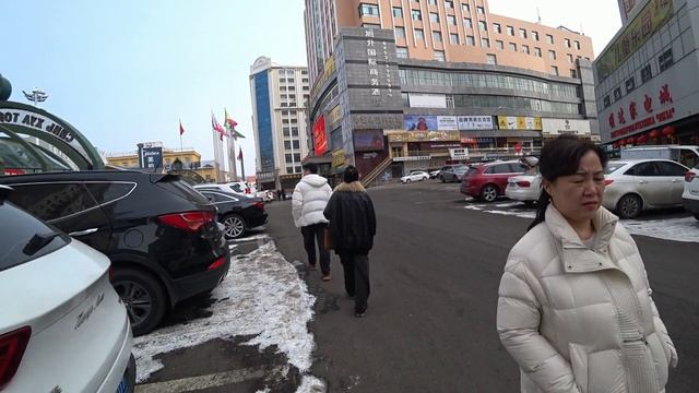 г.Суйфэньхэ 03.2026 год. Прогуляемся & магазин снеков 