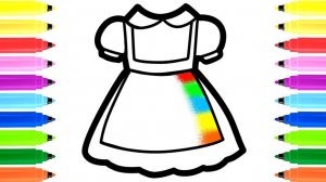 Рисование платья для детей
