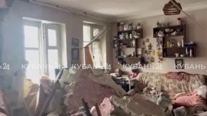 Появились кадры с места хлопка газа в многоквартирном доме в Туапсинском округе