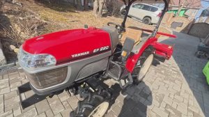 Обзор трактора Yanmar EF220