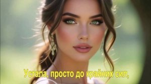 Устала, просто до крайних сил,