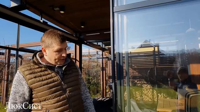 Дизайнерские решения для веранд и зон барбекю с теплым полом и остеклением ЛюкСист