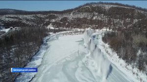 Спасатели провели взрывные работы на реке Инзер в Башкирии