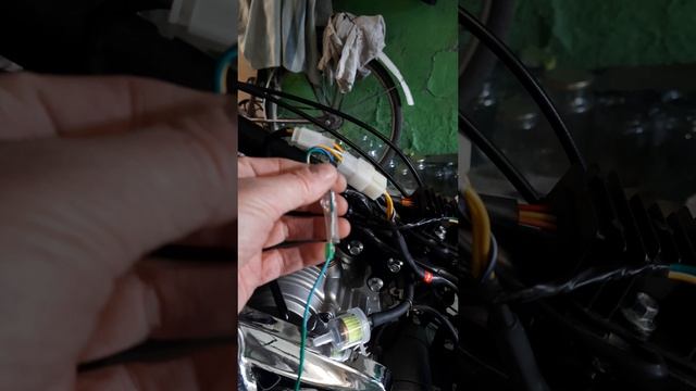 Установка датчика и индикации скоростей на мотоцикл Motoland Volf 300 смотреть онлайн