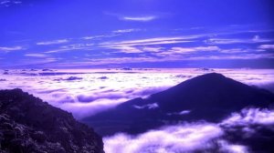 Красивый закат, спокойная музыка