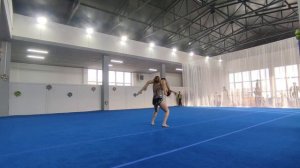 ЖП КМС, Оситковская Полина - Оситковская Кира, ШСА «ОСЬ», Комбинированное упражнение