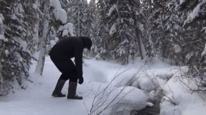 Ищем ВОДУ в ТАЙГЕ ТАЙГА Таежный РУЧЕЙ не ЗАМЕРЗАЕТ Зимой Ручей ПИХТОВЫЙ Сухой пит