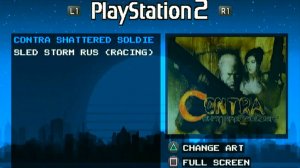 Интерфейс RetroLauncher для PS2