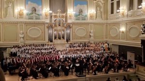 Санкт-Петербург. Государственная Капелла на Невском проспекте. Выступают ученики Музыкальной школы