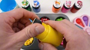 Успокаивающее видео сделай мега‑весёлые радужные воздушные шары‑конфеты с машинами Disneyi ASMR #071