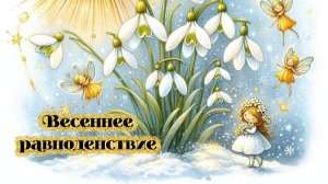 Весеннее равноденствие поздравление день ночь равны лето! 🌸☀️